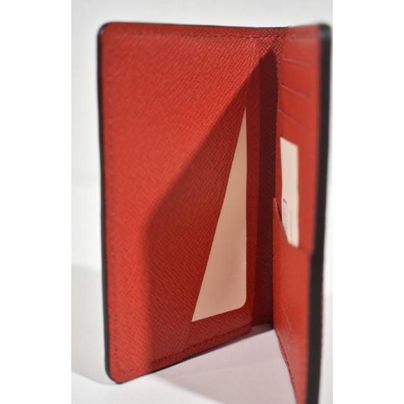 Louis Vuitton Supreme Red White Epi Leather LV Logo Pocket Organizer Wallet - Picture 7 of 7